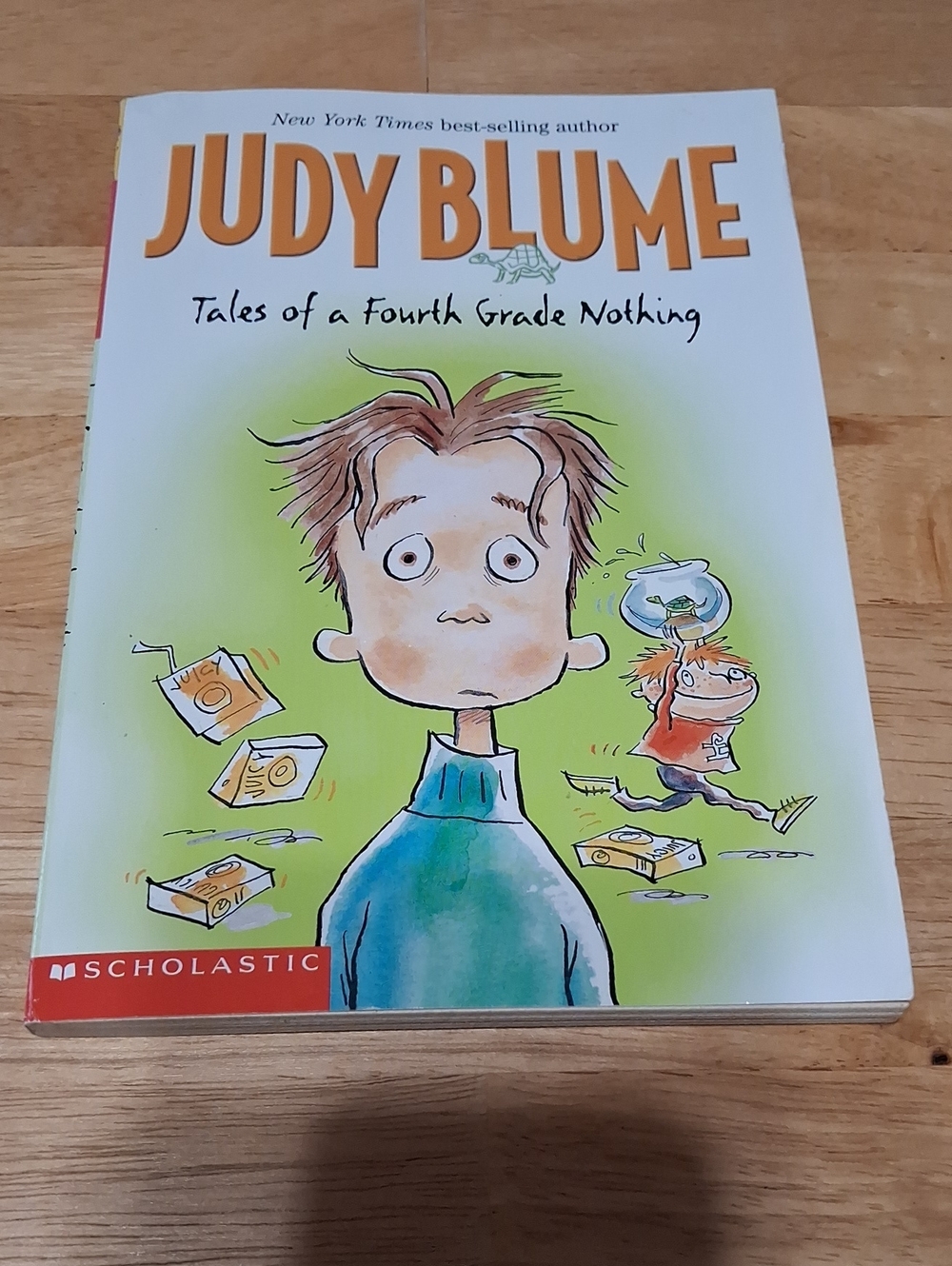 Scholastic Judy Blume Kids Book - Takes Of A Fourth Grade Nothing